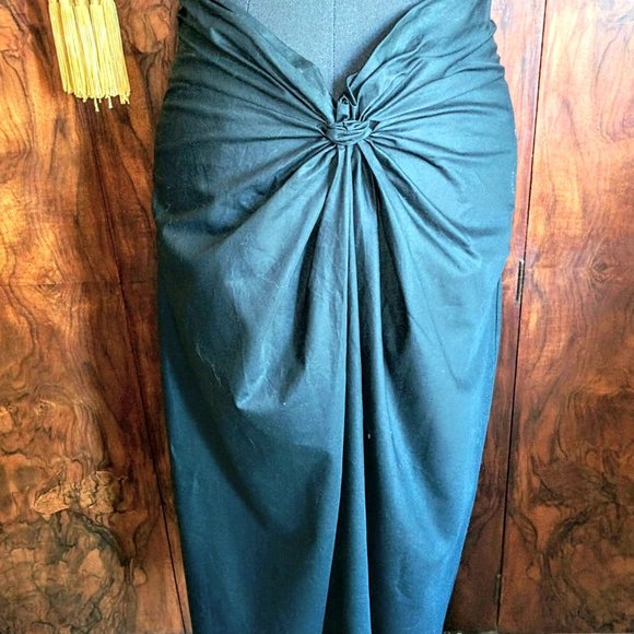 Black MiuMiu skirt size 6